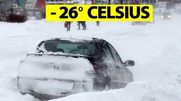 Cea mai friguroasă lună aprilie din istorie în România: Temperaturi anunțate de -26 de grade Celsius