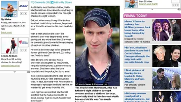 S-a dat mort pentru a nu mai plati pensia alimentara celor opt copii ai sai