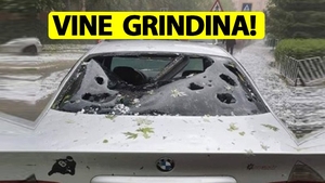 ANM, anunț de ultimă oră! Vine grindina și în București