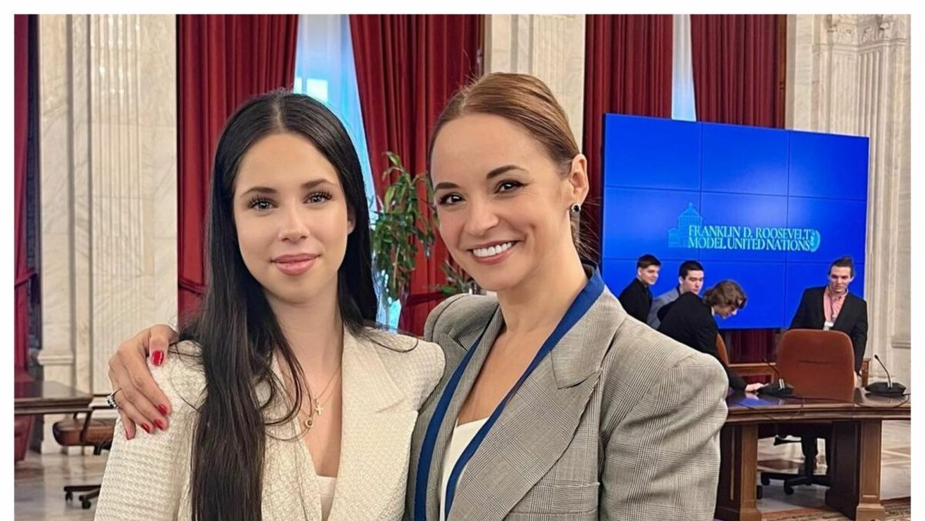 Andreea Marin și-a ajutat fiica să se instaleze în campusul Universității Cornell. Cum arată camera Violetei: ”Am muncit amândouă”