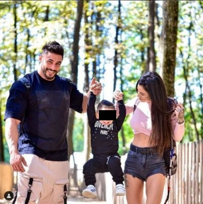 Roxana Vancea, Dragoș Paiu și puștiul dintr-o relație anterioară pe care îl are antrenorul de fitness