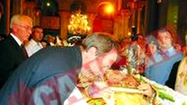 Preafericitul, aparat de enoriasi cu jandarmii