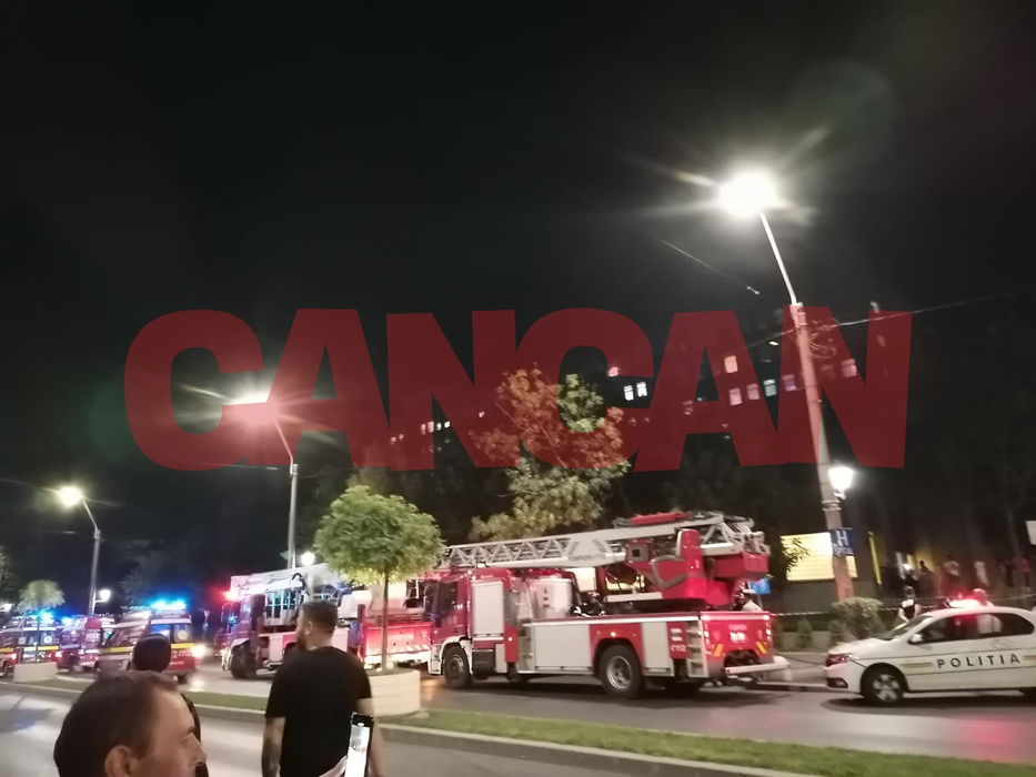 Plan ROȘU de intervenție la Spitalul Budimex! 16 mașini de pompieri, poliție și jandarmi se află la fața locului. FOTO & VIDEO
