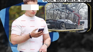 Cine e frumușelul cu Ferrari care a făcut-o lată. I-au "săltat" supercarul de 600K euro parcat ilegal
