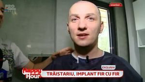 Imagini socante! Mihai Traistariu plin de sange in timpul operatiei de implant de par: "Nu mai simt pielea capului, e super"