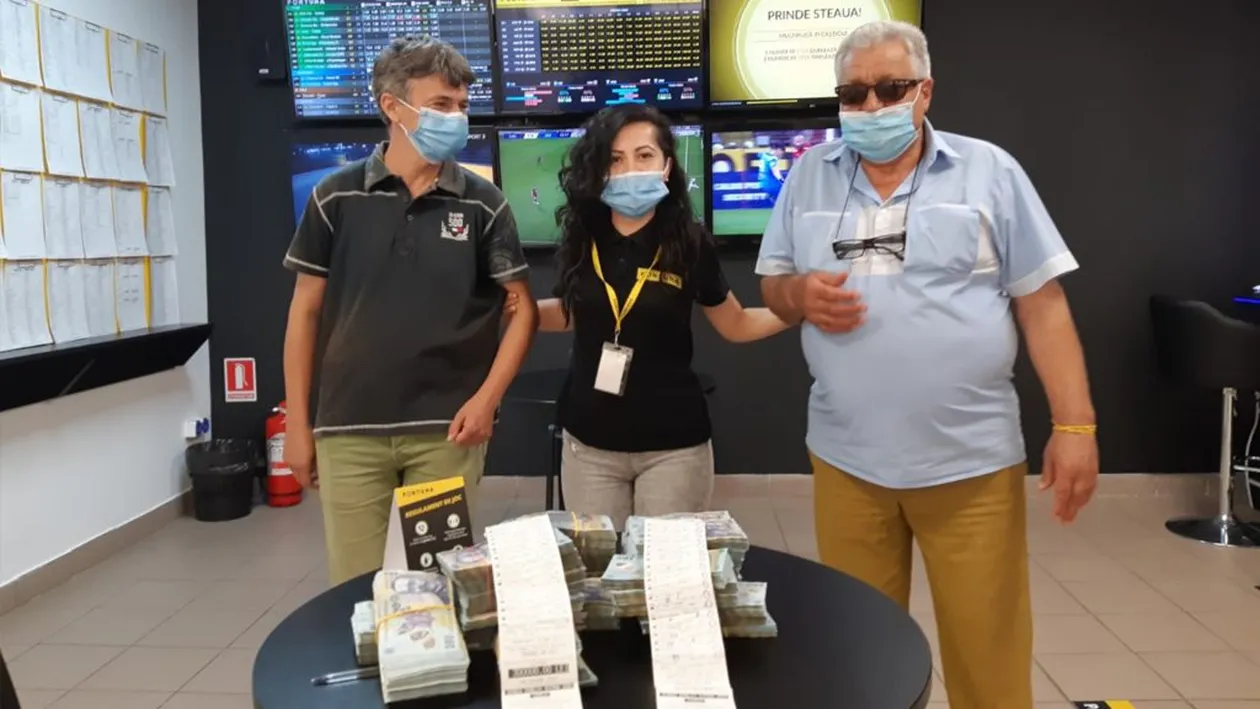 Doi români au copiat unul de la altul. Și meciurile, și câștigul! S-a terminat foaaarte bine pentru ei. Cu 450.000 de lei!!