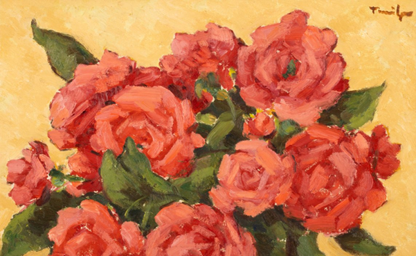 „Trandafiri roșii” (1920–1930), Nicolae Tonitza