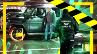 Mega-scandal în parcarea mall-ului între bodyguarzi și un șmecheraș cu Mercedes: ”Iese rău, fac balamuc… Nu mă agita, tâmpitule!”