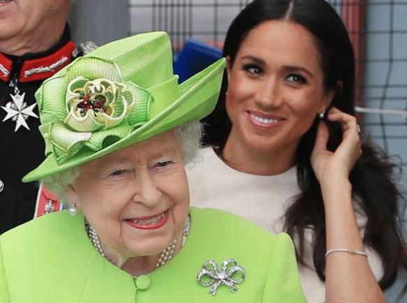 Prima ieșire a lui Meghan Markle și a Reginei Elisabeta a II-a, analizată la sânge de experții în limbajul trupului