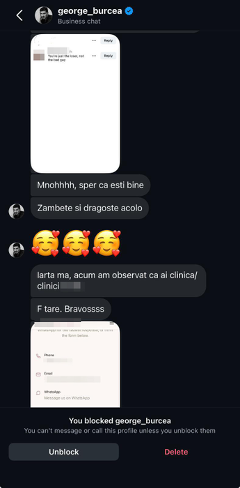 George Burcea a schimbat tonul conversației, după ce a văzut cu ce se ocupă Gabriela.