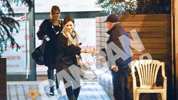 Cand sotul nu-i acasa, Andreea Berecleanu forteaza un mini