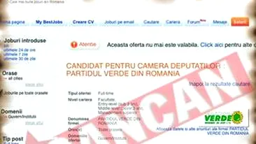 Se cauta deputati prin mica publicitate