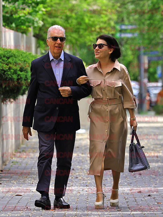 Piero Ferrari și Romina au  ieșit la plimbare, apoi se vor retrage la restaurant