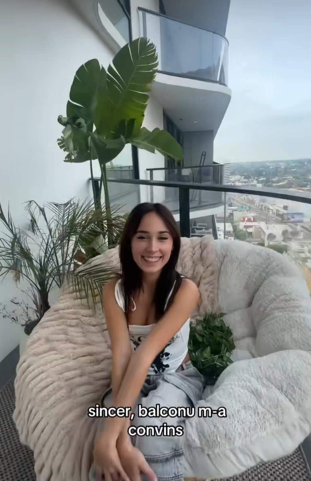 Cum arată apartamentul din Los Angeles al Andrei Gogan / Foto: Captură Video TikTok