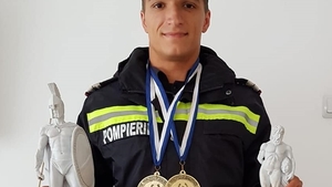 Pompierul culturist din Mehedinți a devenit campion balcanic absolut