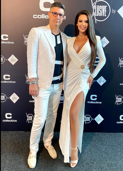 Luis Lazarus și Andreaa Loulou/ sursă foto: Instagram