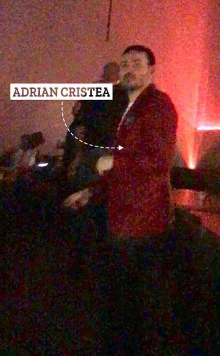 Cristea dansează singur în club până la 5 dimineața