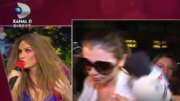 VIDEO Anna Lesko o face praf pe Monica Gabor: Poate ii e frica de saracie. Probabil face cate un plod pe fiecare continent