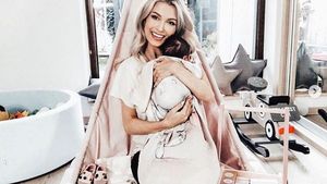 Imagini emoționante cu Andreea Bălan și micuța Clara Maria. “Miroase a lăptic, aș...”