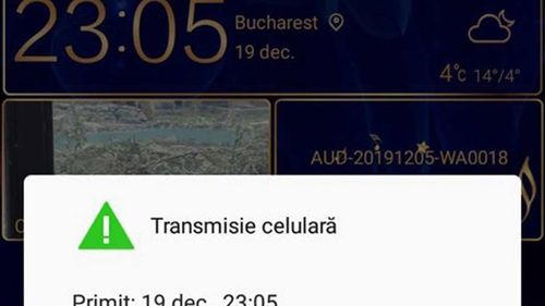 "Adăpostiți-vă!" Mesajul șocant primit de bucureșteni de la Ro-Alert, azi-noapte la ora 23:05