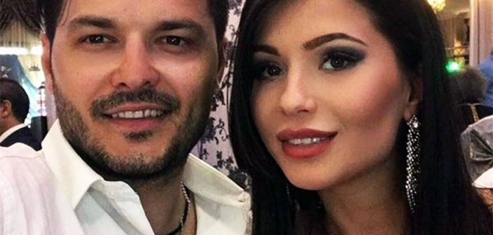 Liviu Vârciu, împreună cu Anda Călin, mama viitoarei lui fetiţe