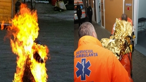 Caz șocant în Pitești! O femeie și-a dat foc și a ajuns în stare gravă la spital