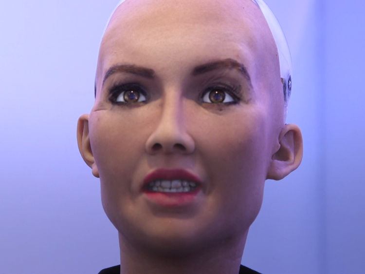 Robotul Sophia care amenința că distruge omenirea a ajuns în România