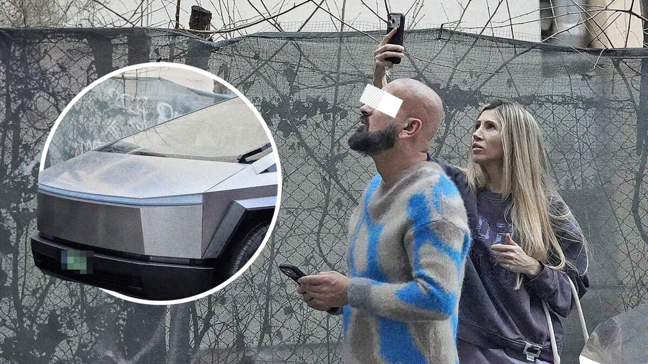 Câștigătoarea Bravo, ai stil! șochează Capitala! Super Cybertruck-ul le-a dat bătăi de cap