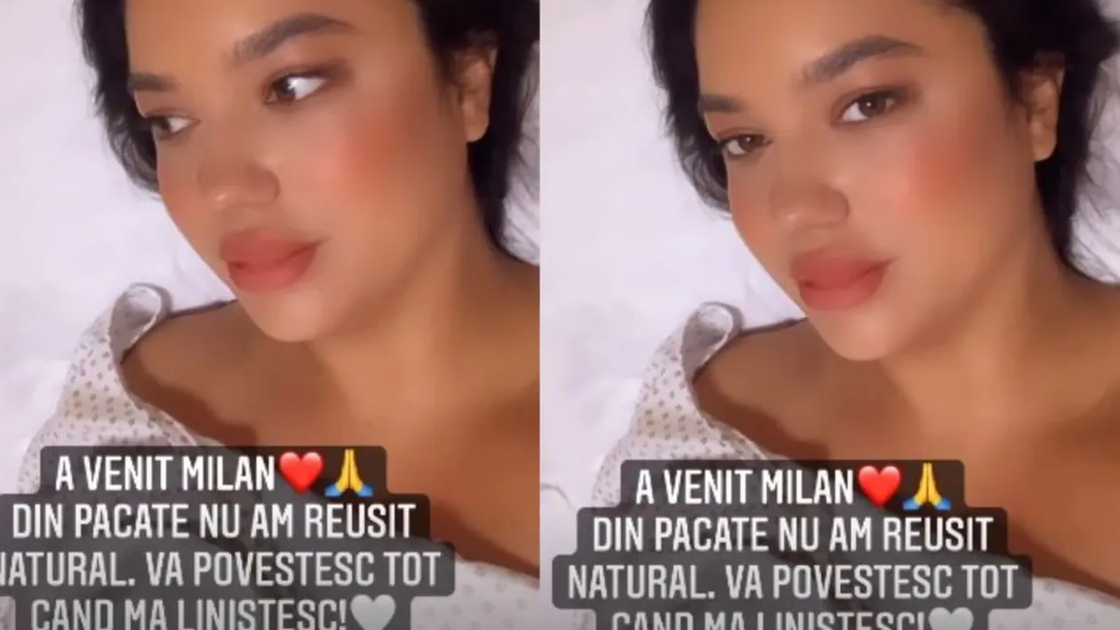 Larisa Udilă a adus pe lume un băiețel perfect sănătos. Prima imagine cu bebelușul: „Nu vreți să știți prin ce am trecut”