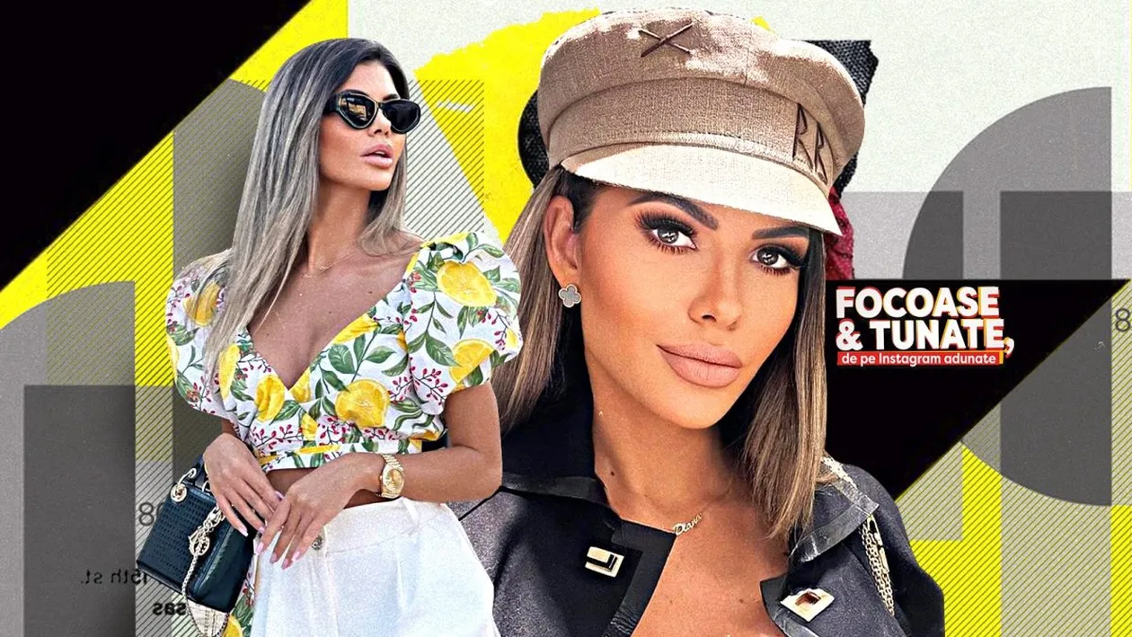 Are forme apetisante și știe să-și atragă simptatie! Diana e îmbrăcată toată-n brand și aparent nu pierde niciun trend!