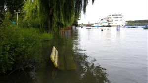 Cod galben de inundaţii pe Dunăre