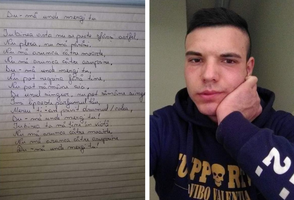 Biletul de adio lăsat de Marian, tânărul decapitat în urma unui accident violent lângă Pașcani: “Nu mă arunca spre moarte”