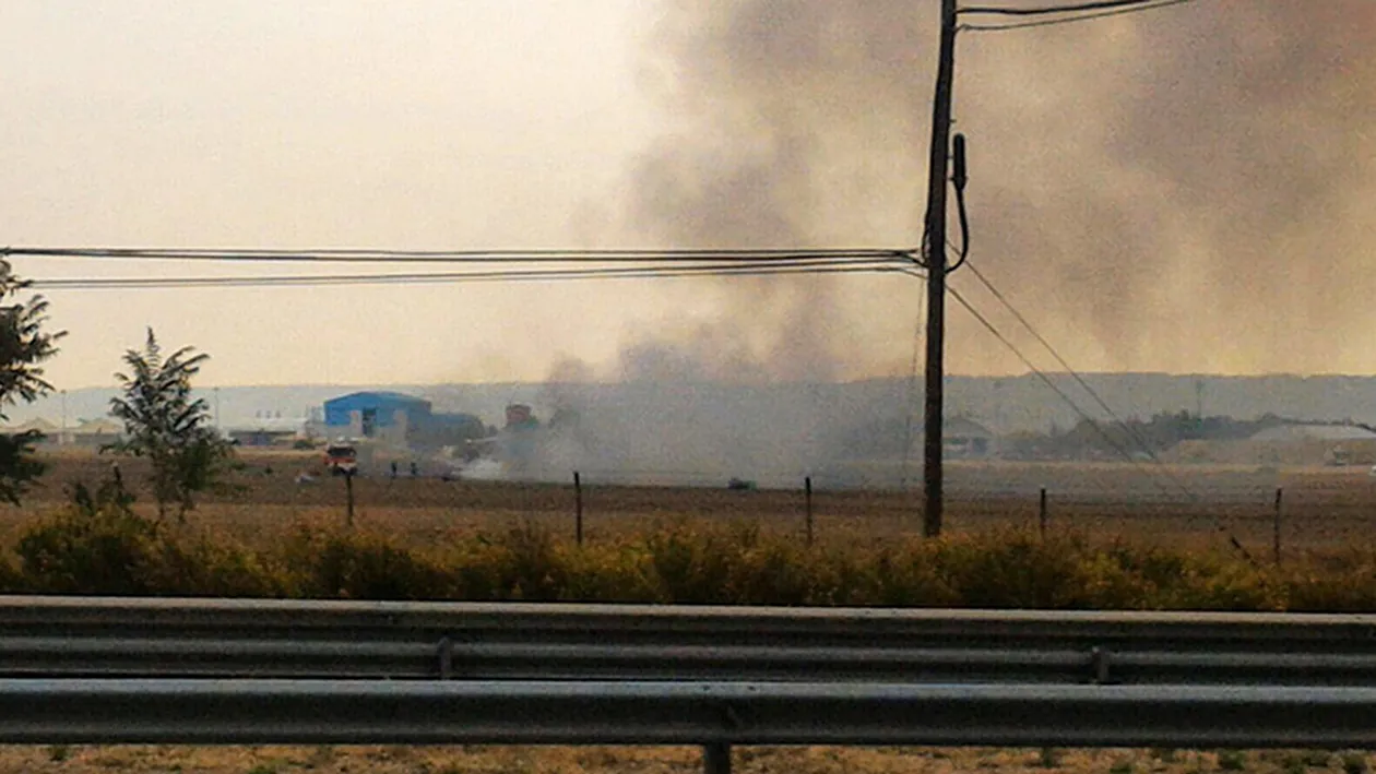 Un avion militar s-a prăbuşit lângă Madrid! 