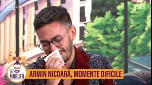 Armin Nicoară, în lacrimi la TV! Tatăl saxofonistului a venit de urgență în Capitală