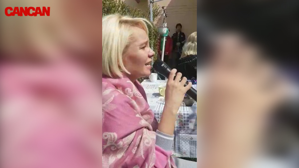 Maria Constantin a făcut paranghelie în fața blocului! Uite cu cine a petrecut artista de Paște