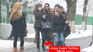 Parada modei la liceul Jean Monnet. Elevii au prezentat colectia de iarna si au defilat cu haine si accesorii de mii de euro