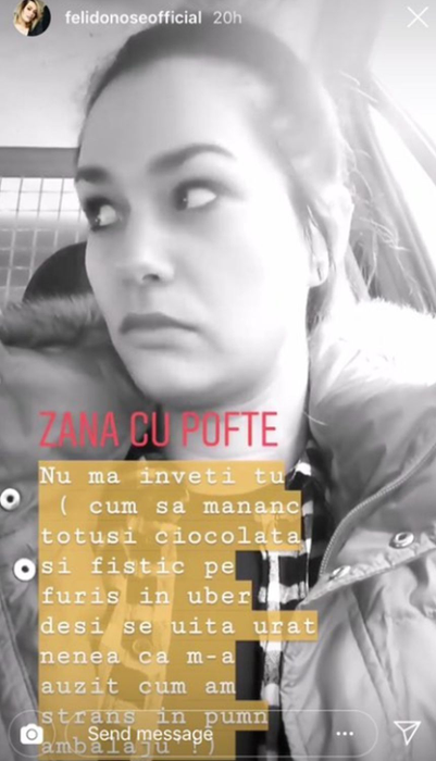 FOTO. Feli nu s-a putut abține! Ce a făcut într-un taxi. “Mi-a fost rușine, dar…”