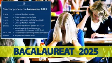 BACALAUREAT 2025 | Subiectele, baremele și primele rezultate. Anul acesta, poți afla primul AICI ce notă ai luat la Bac