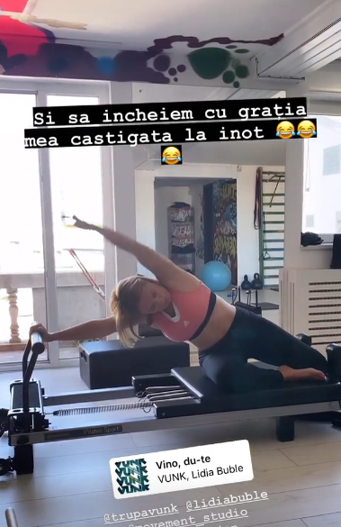 Uite ce face Andreea Esca la sală: ”Poate nu-mi mai intră sacoul, că jar mănânci!”