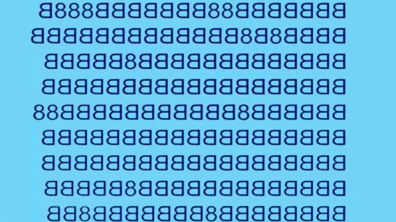 Test de perspicacitate | Câte cifre 8 sunt în această imagine, de fapt?
