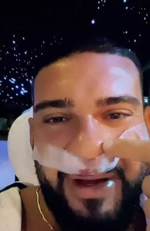 Dorian Popa, primele declarații de pe patul de spital, după ce s-a operat la nas. “A rămas la fel de mare, abia aștept să văd cum respir”