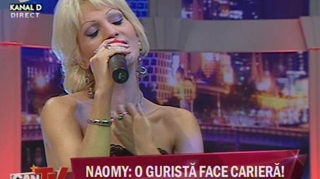 VIDEO Naomi, o gurista de senzatie! A cantat "De-ai fi tu salcie la mal" intr-un mare fel - O vrei la "Vocea Romaniei"?