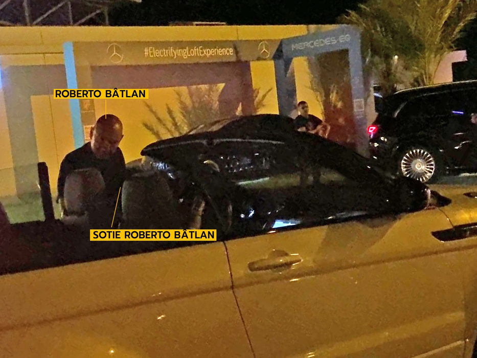 Roberto Bâtlan și soția au plecat cu o decapotabilă de la LOFT Mamaia