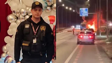 El este tânărul care a murit ars de viu în mașina cuprinsă de flăcări, după ce s-a izbit de un autobuz. Sorin avea doar 26 de ani