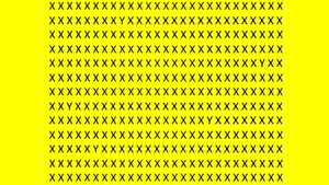 Test de inteligență | Depistați 5 "Y"-uri în maximum 7 secunde!