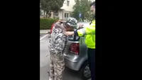 VIDEO VIRAL. Un polițist din Ilfov, beat, a ”reușit” să distrugă trei mașini