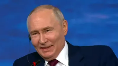 Putin a început să râdă, în timp ce Șoșoacă susținea că România „nu are președinte”