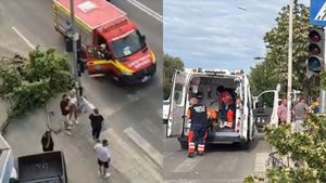 Tatiana, o femeie de 44 de ani din Tulcea, a fost spulberată de o camionetă în timp ce stătea pe o bancă