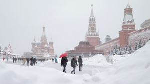 Fenomen extrem în Rusia! Moscova a fost îngropată în zăpadă. Vremea rea se răspândește în Europa