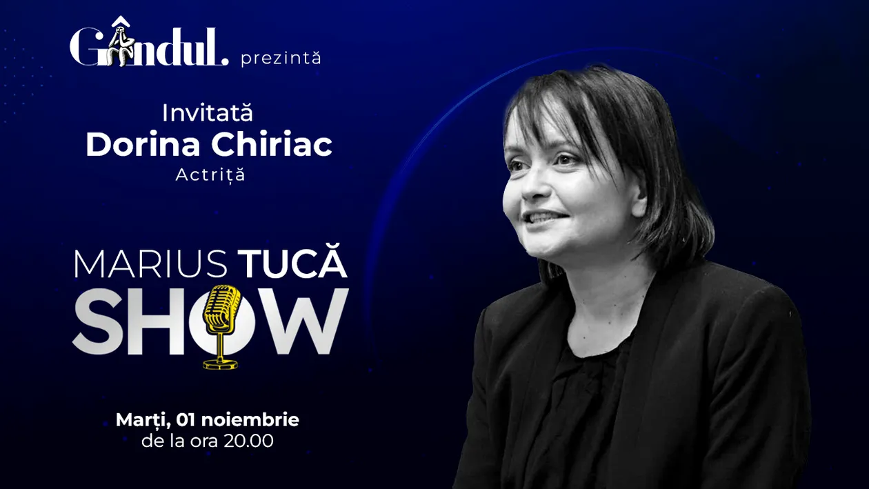 Marius Tucă Show începe marți, 01 noiembrie, de la ora 20.00, live pe gândul.ro